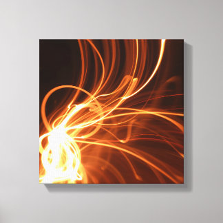 Amazing spiral light canvas print