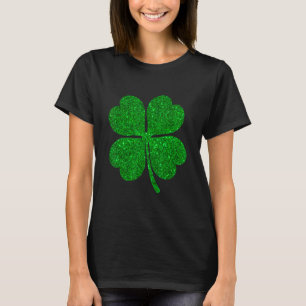 Amazing St Patrick's Day Irish Giltter Shamrock M T-Shirt