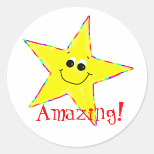 Amazing Star School Stickers