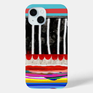 Amazing stripes RUPYDETEQUILA modern art iPhone 15 Case
