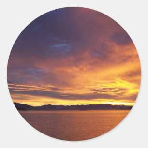 Amazing Sunrise Classic Round Sticker