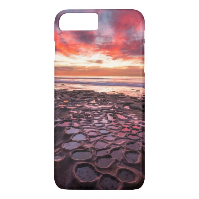 Amazing sunset at the tide pools Case-Mate iPhone case (Back)