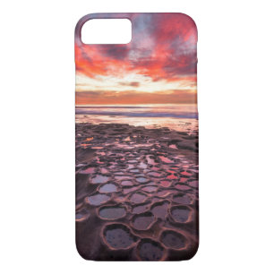 Amazing sunset at the tide pools iPhone 8/7 case