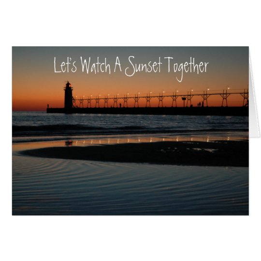 Amazing Sunset Card
