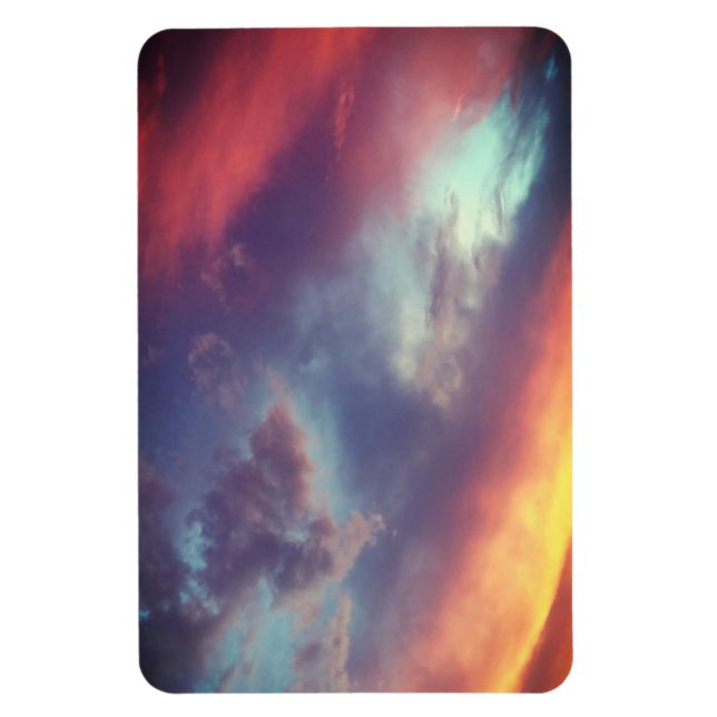 Amazing Sunset Flexible Photo Magnet (Vertical)