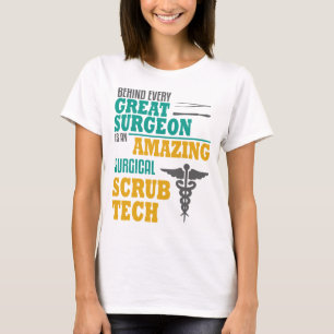 Amazing Surgical Scrub Tech Funny Surgeon T-Shirt