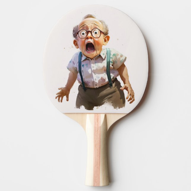 Amazing table tennis racket ping pong paddle (Front)