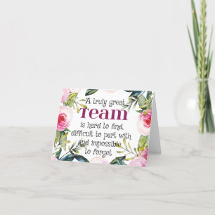Amazing team work thank you quote office wall art