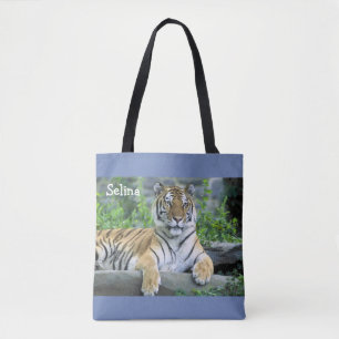 Amazing Tiger picture Tote Bag