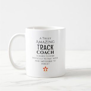 Amazing Track Coach Hard To Find Personalised Coffee Mug