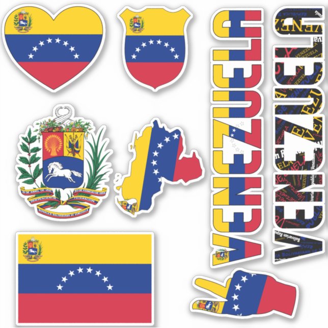 Amazing Venezuela Shapes National Symbols (Front)