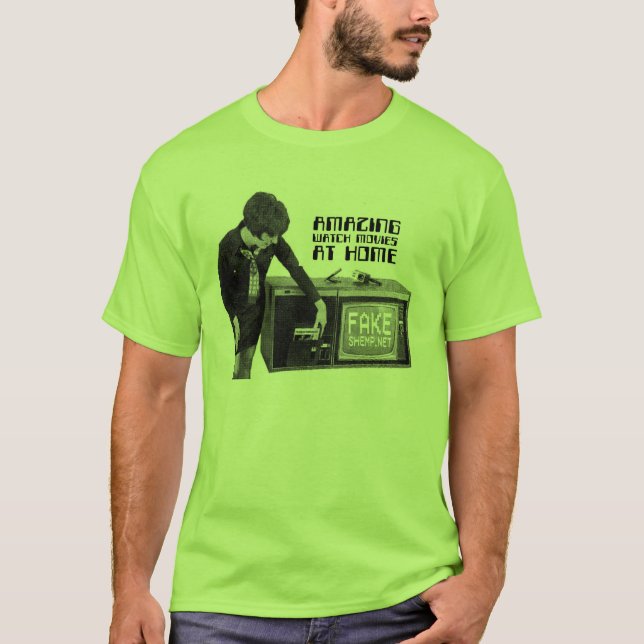 AMAZING WATCH AT HOME TEE (Front)