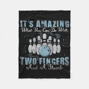 Amazing What You Can Do With Two Fingers And A Thu Fleece Blanket