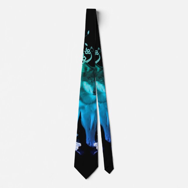 Amazing wolf tie (Front)