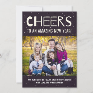 Amazing Year New Year Holiday Photo Cards