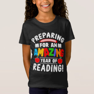 Amazing Year of Reading Back To School Gift Studen T-Shirt