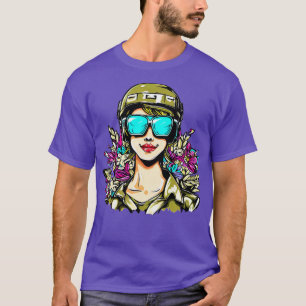 Amazingly beautiful Military Mother T-Shirt