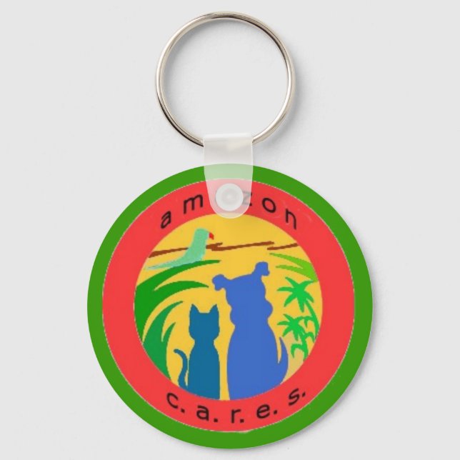 Amazon Cares Keychain (Front)
