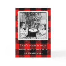 "Amazon Christmas Wishes" Vintage Xmas Card