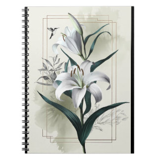 Amazon Lily Art – Gold & Scandi Style Notebook