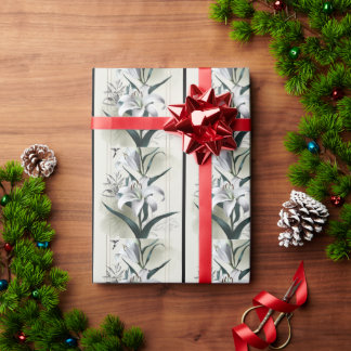Amazon Lily Art – Gold & Scandi Style Wrapping Paper
