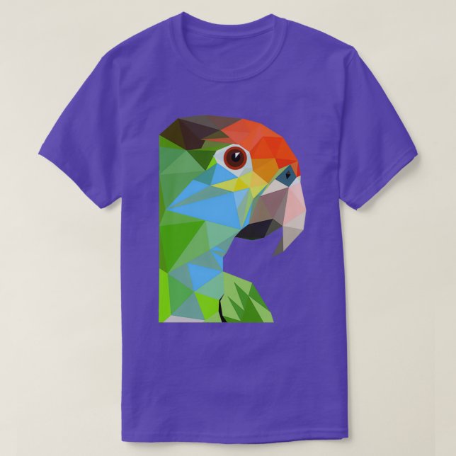 Amazon parrot Brazilian birds T-Shirt (Design Front)