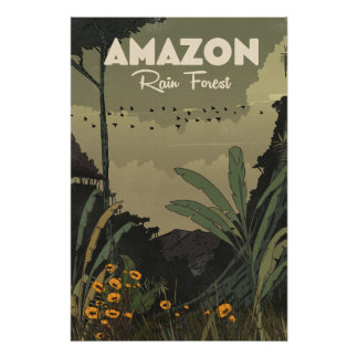 Amazon Rain Forest Poster