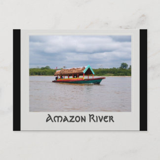 Amazon River Postcard