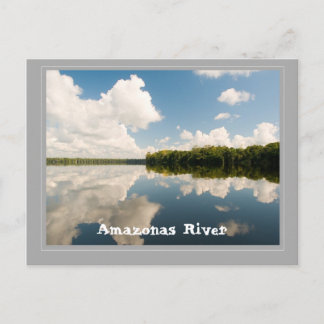 Amazon river postcard