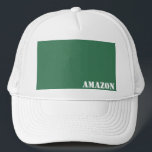 Amazon Trucker Hat<br><div class="desc">Show your colours with pride!  Amazon is a shade of jungle green that represents the largest tropical rain forest in the world</div>