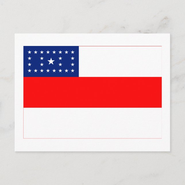 Amazonas, Brazil Flag Postcard (Front)