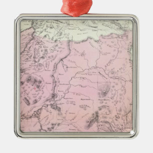 Amazonas, Venezuela Metal Tree Decoration