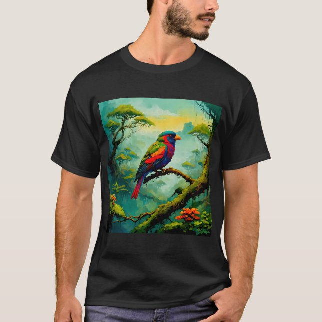 Amazonian Tropical Birds #2 T-Shirt (Front)