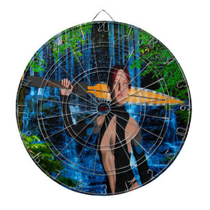 Amazonian Woman Dartboard