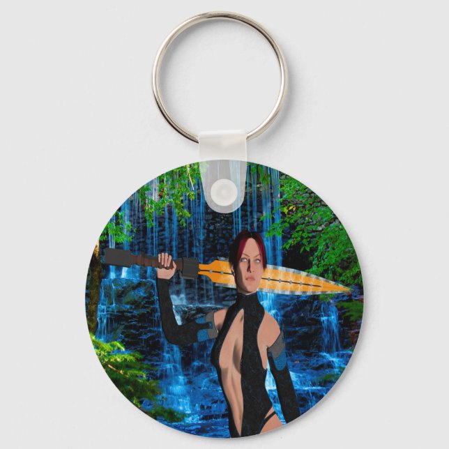 Amazonian Woman Key Ring (Front)
