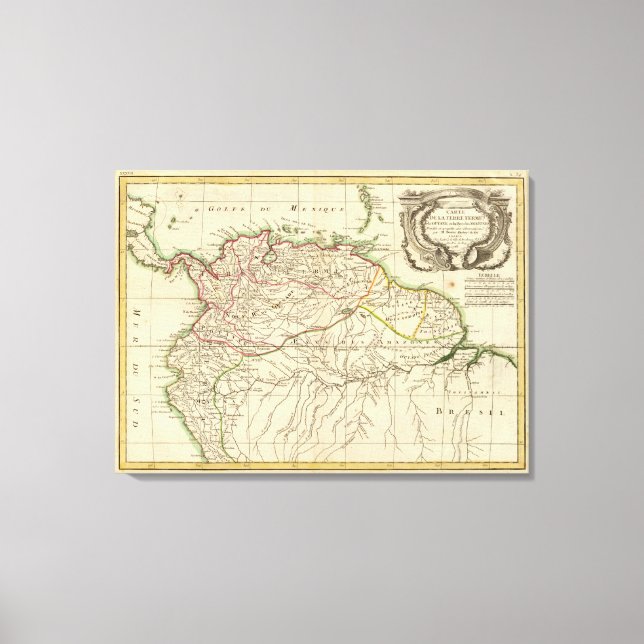 Amazons Canvas Print (Front)