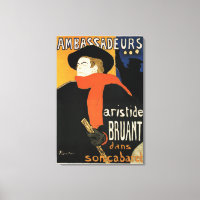 Ambassadeurs Aristide Bruant by Lautrec