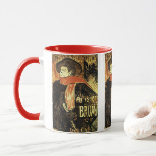 Ambassadeurs, Aristide Bruant by Toulouse Lautrec Mug
