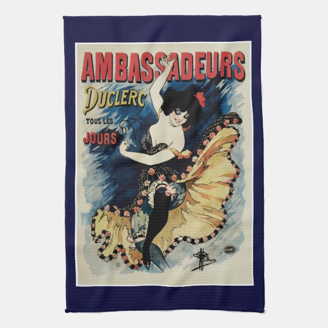 Ambassadeurs Tea Towel (Vertical)