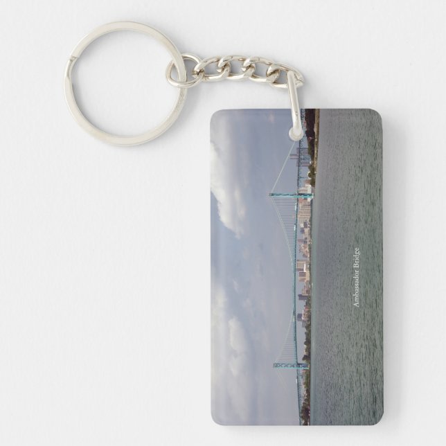 Ambassador Bridge acrylic key chain (Front)