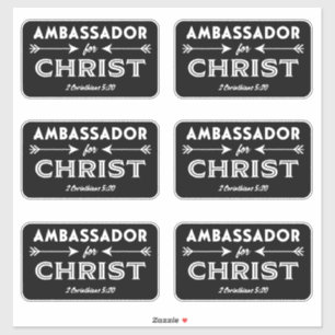 Ambassador for Christ Scripture Slogan