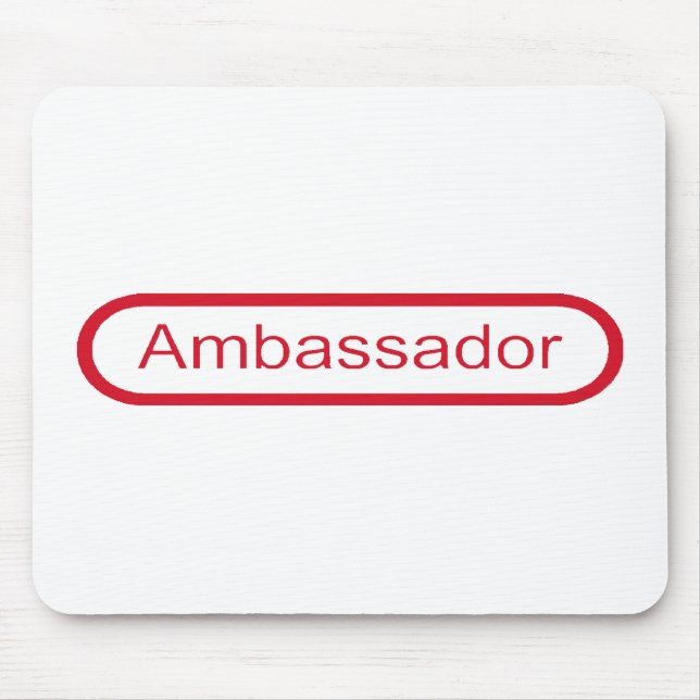 Ambassador Mouse Mat (Front)