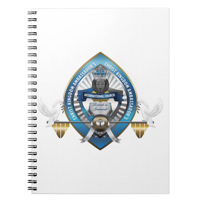 Ambassador spiral notebook (Front)