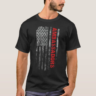 Ambassadors USA Flag Profession Ambassadors Job Ti T-Shirt