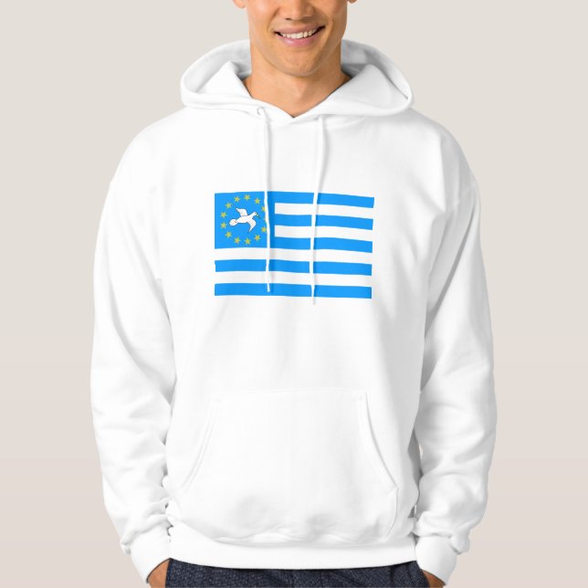 Ambazonia - Amba Land - Flag of Southern Cameroons Hoodie (Front)
