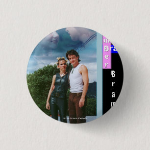 Amber and Bray Bramber 3 Cm Round Badge