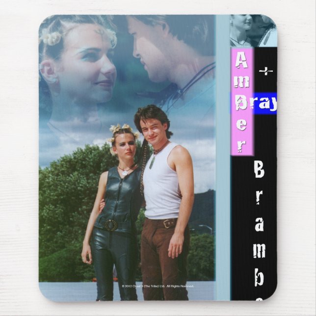 Amber and Bray Bramber Mouse Mat (Front)