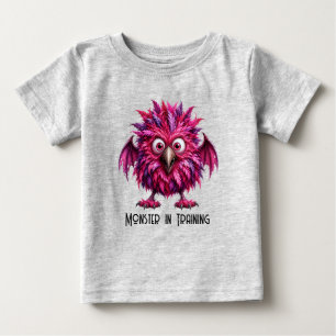 Amber - Big-Eyed Feathered Menace  Baby T-Shirt