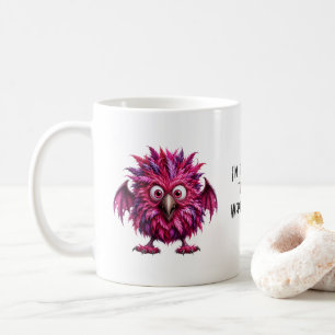 Amber - Big-Eyed Feathered Menace Coffee Mug