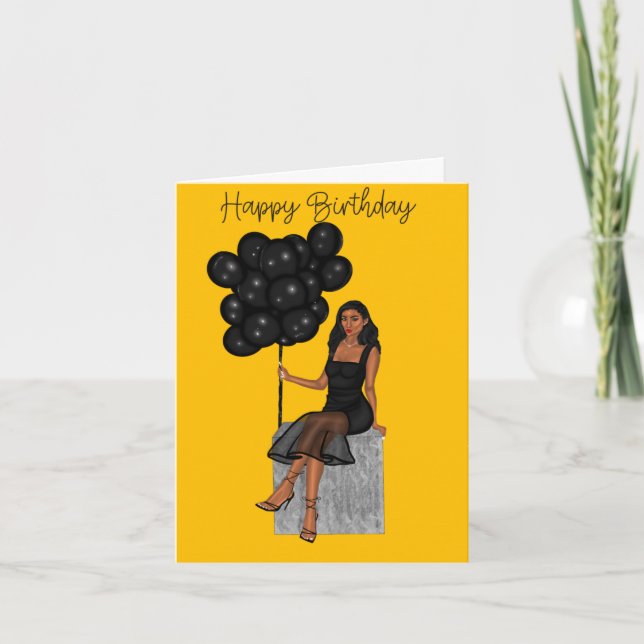 Amber Birthday Card (Front)